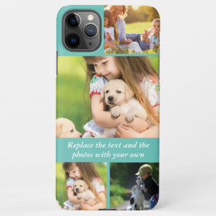 Replace text and photos with your own iPhone 11Pro max case