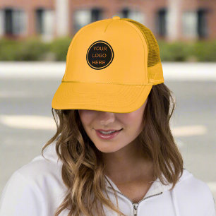 Replace With Your Business Logo Promotional Staff Trucker Hat