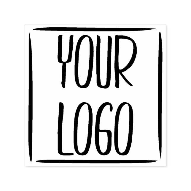 Replace with Your Own Logo Template Self-inking Stamp (Design)