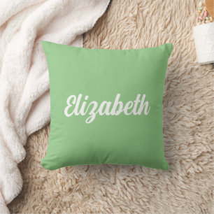 Replace Your Own Name Personalised Top Cushion