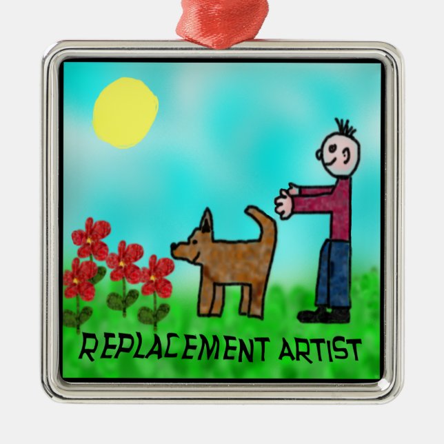 Replacement Artist Metal Tree Decoration (Front)