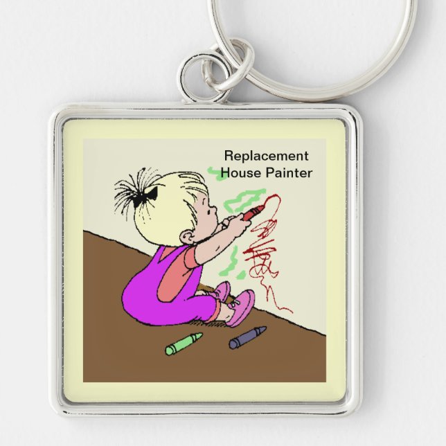 Replacement House Painter Key Ring (Front)