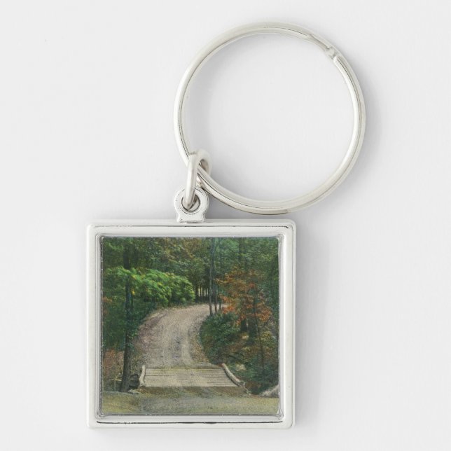 Replica of Gen Burgoyne's Last Bridge Key Ring (Front)