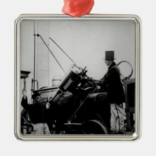 Replica of Stephenson's Rocket, 1929 Metal Tree Decoration