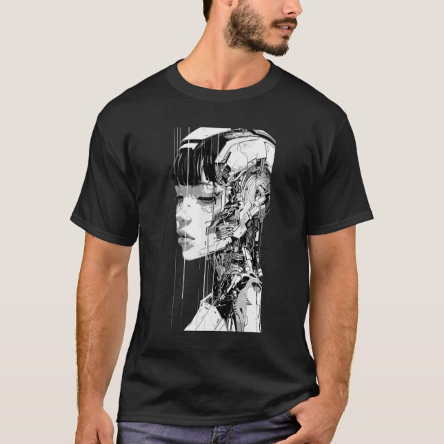 Replicant Cyberpunk Blade Runner T-Shirt (Front)