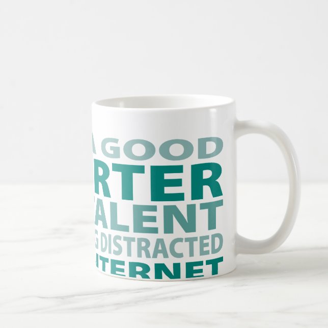 Reporter 3% Talent Coffee Mug (Right)
