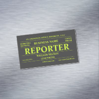 Reporter Journalist Black