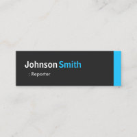 Reporter - Personal Aqua Blue Mini