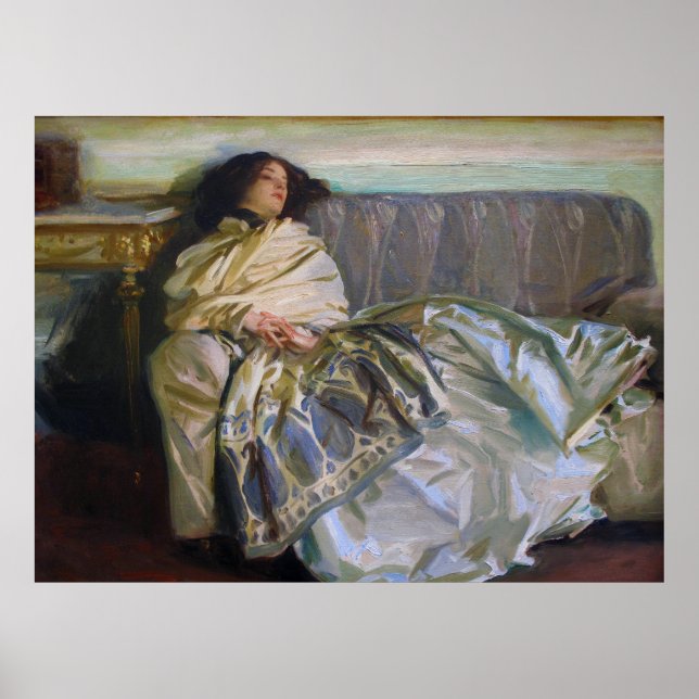 Repose by John Singer Sargent Poster (Front)