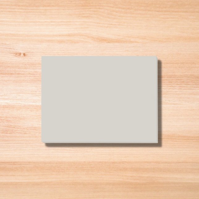 Repose Grey Solid Colour Post-it Notes (Creator Uploaded)