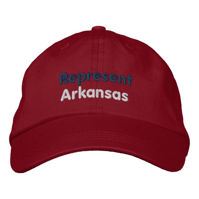Represent Arkansas Cap (Front)