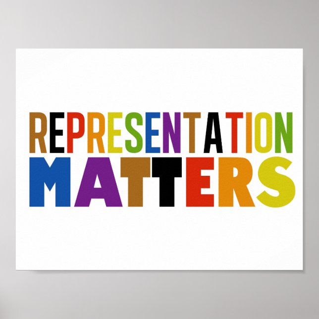 Representation Matters Rainbow Diversity Poster (Front)