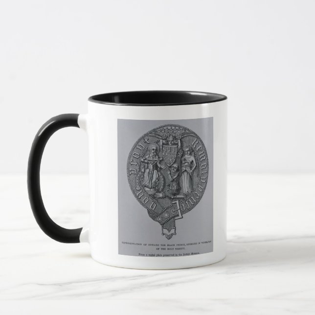Representation of Edward the Black Prince Mug (Left)
