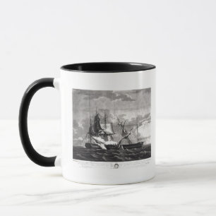 Representation of the US frigate, Mug