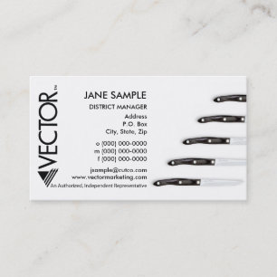 Representative & Manager Business Cards