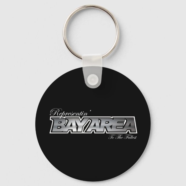 Representin' The Bay Area Key Ring (Front)