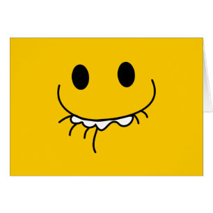 Repressed laughter face