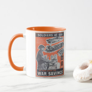 Reprint of British wartime poster. Mug