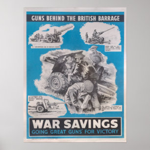 Reprint of British wartime poster. Poster