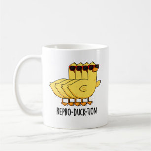 Repro-duck-tion Funny Animal Duck Pun  Coffee Mug