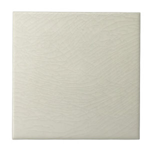 Repro Minton Faux Crazed Patina Ivory Field Ceramic Tile
