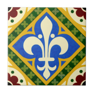Repro Pugin Gothic Design Minton TIle c 1865