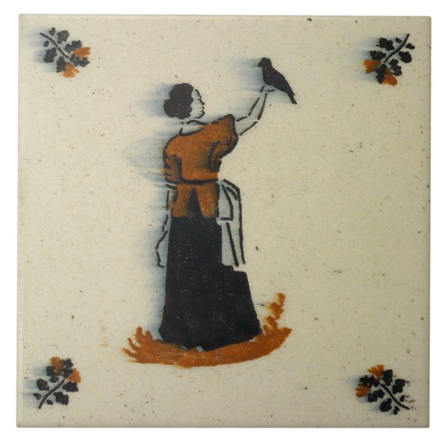 Repro Vintage Dutch Delft tiles (Front)