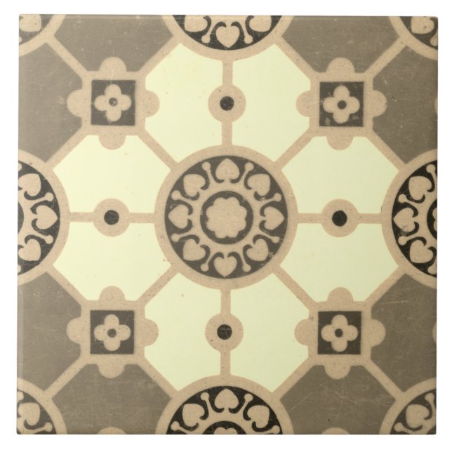 Repro Vintage Minton English  Tile (Front)