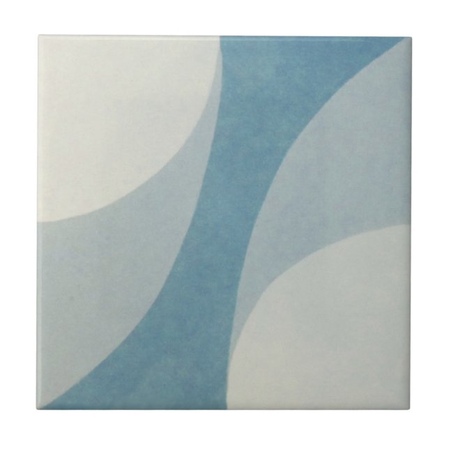 Reproduction Encaustic Cement Tile on Ceramic (Front)