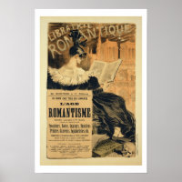 Reproduction of a poster advertising a book entitl