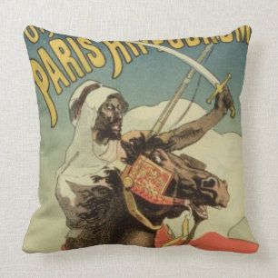 Reproduction of a poster advertising an 'Exhibitio Cushion