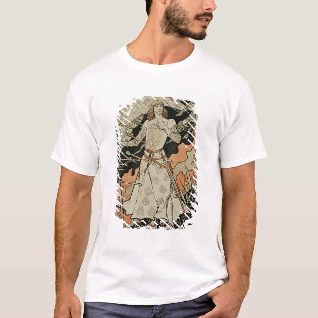 Reproduction of a poster advertising 'Joan of Arc' T-Shirt (Front)