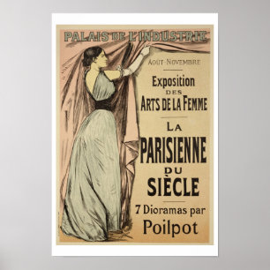 Reproduction of a poster advertising 'La Parisienn