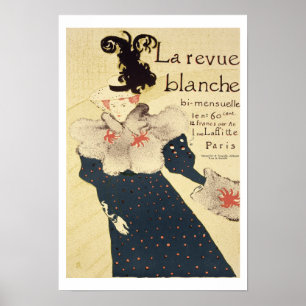 Reproduction of a poster advertising 'La Revue Bla