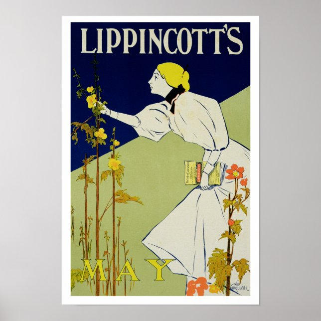 Reproduction of a poster advertising 'Lippincott's (Front)