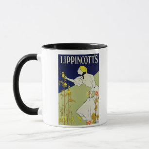 Reproduction of a poster advertising 'Lippincott's Mug