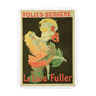 Reproduction of a Poster Advertising 'Loie Fuller' Magnet