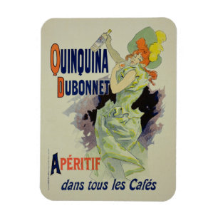 Reproduction of a poster advertising 'Quinquina Du Magnet