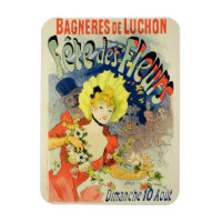 Reproduction of a Poster Advertising the Flower Fe