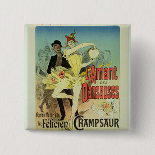 Reproduction of a poster advertising 'The Lover of 15 Cm Square Badge