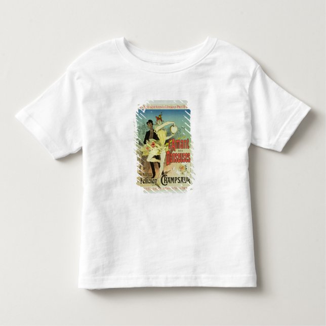 Reproduction of a poster advertising 'The Lover of Toddler T-Shirt (Front)