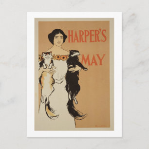 Reproduction of a poster advertising the May Issue Postcard