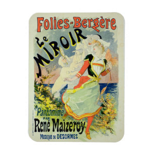 Reproduction of a poster advertising 'The Mirror', Magnet