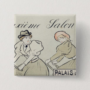 Reproduction of a poster advertising the 'Salon du 15 Cm Square Badge