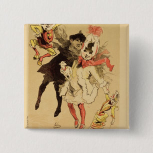 Reproduction of a poster advertising the toyshop ' 15 cm square badge