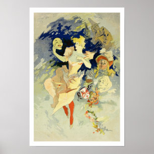 Reproduction of 'La Danse', 1891 (litho) Poster