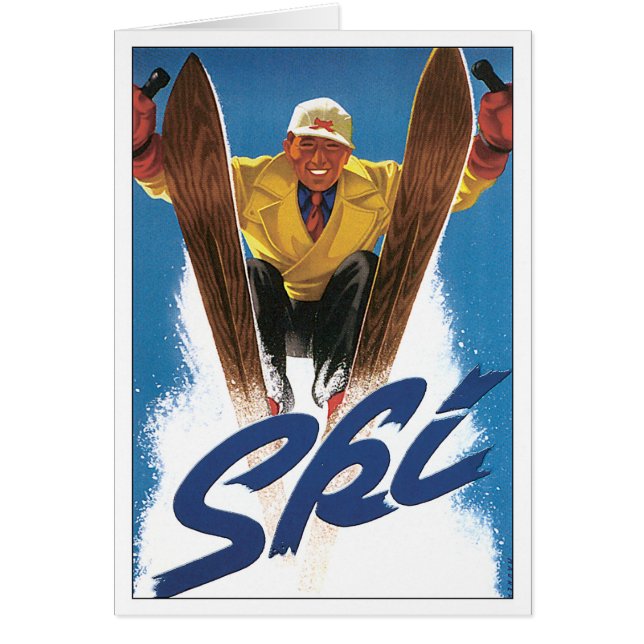 Reproduction Ski poster (Front)