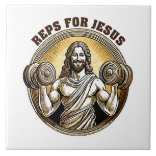 Reps for Jesus Ceramic Tile
