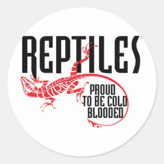 REPSHRT2 CLASSIC ROUND STICKER