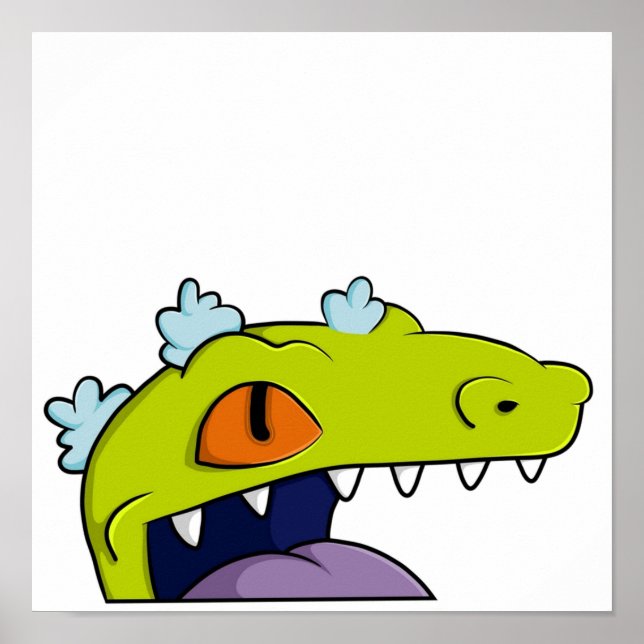 Reptar Peeker Poster (Front)